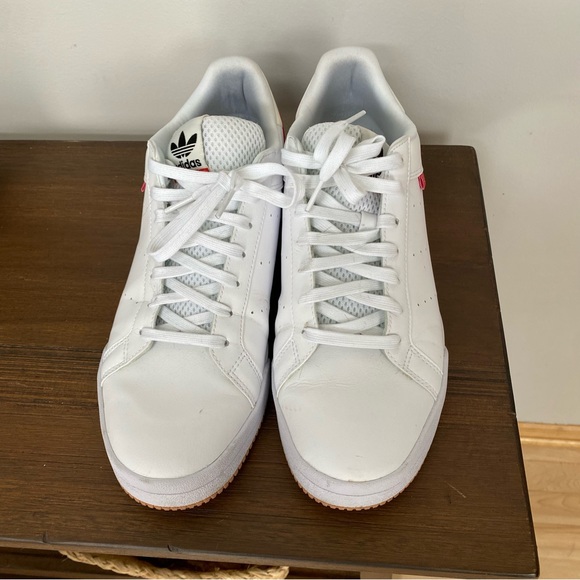 Mens White Adidas Court Tourino Tennis Sneaker Size 13 - Picture 6 of 6